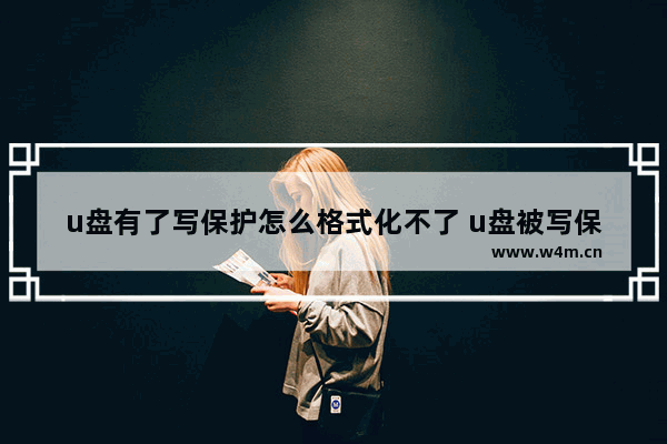 u盘有了写保护怎么格式化不了 u盘被写保护无法格式化,u盘保护怎么去掉