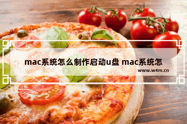 mac系统怎么制作启动u盘 mac系统怎么制作启动u盘文件