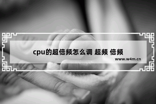 cpu的超倍频怎么调 超频 倍频