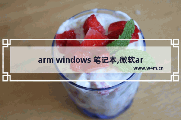 arm windows 笔记本,微软arm笔记本