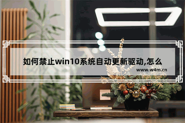 如何禁止win10系统自动更新驱动,怎么关闭windows10自动更新驱动