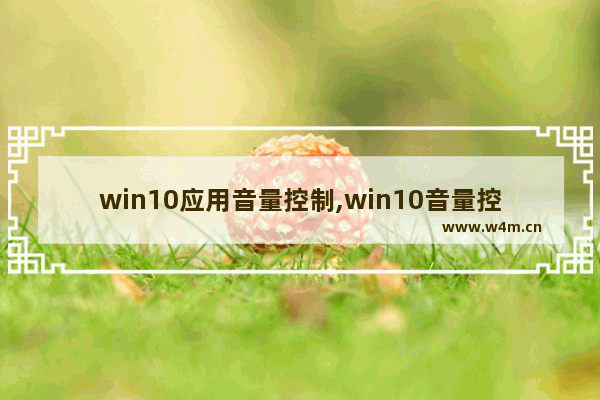 win10应用音量控制,win10音量控制面板