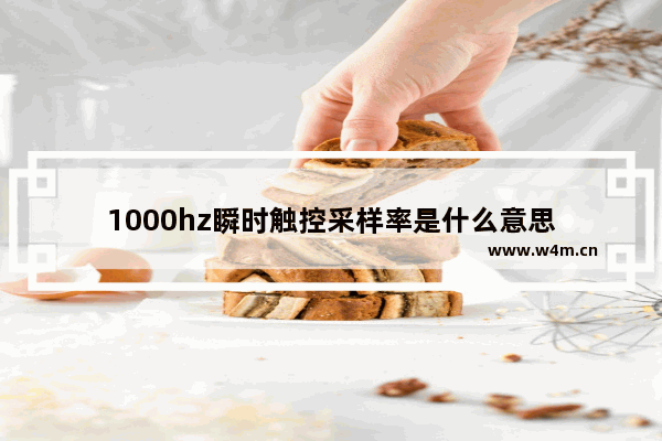 1000hz瞬时触控采样率是什么意思