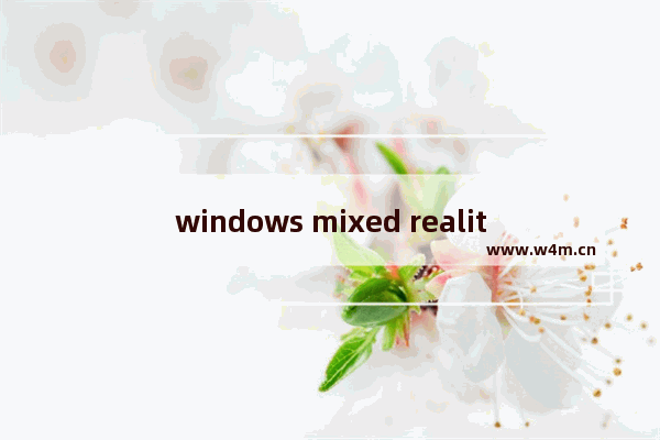 windows mixed reality设备,win10 mixed reality portal