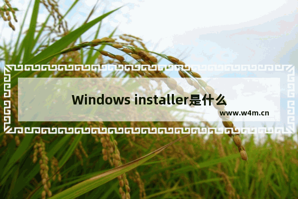 Windows installer是什么,windows installer是干嘛的