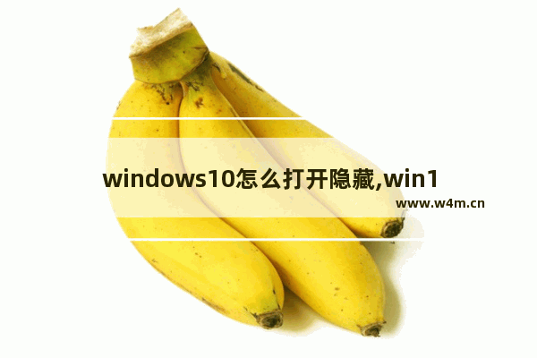 windows10怎么打开隐藏,win10 没有登录界面