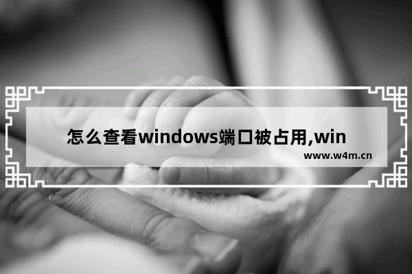 怎么查看windows端口被占用,win10 查看端口占用