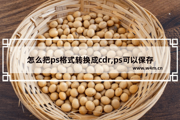 怎么把ps格式转换成cdr,ps可以保存成cdr格式吗