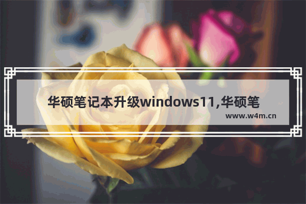 华硕笔记本升级windows11,华硕笔记本无法升级win11