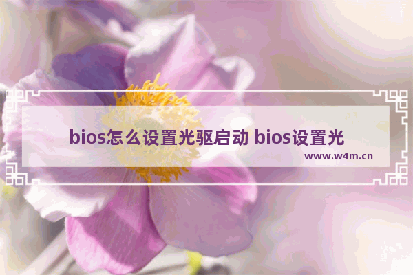 bios怎么设置光驱启动 bios设置光驱启动的步骤