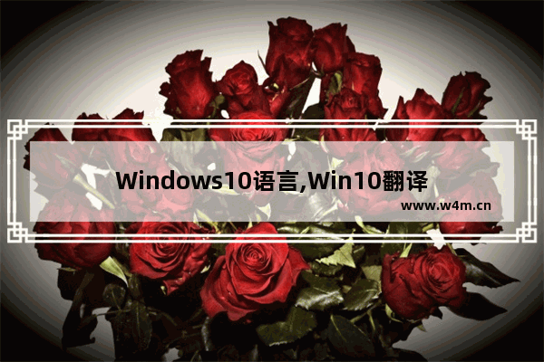 Windows10语言,Win10翻译