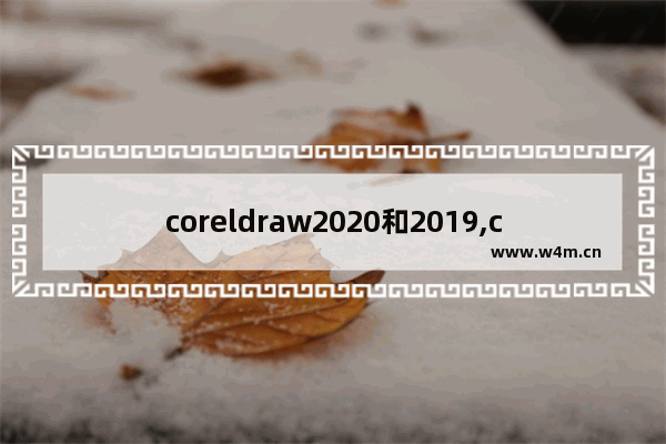 coreldraw2020和2019,coreldraw2020好用吗