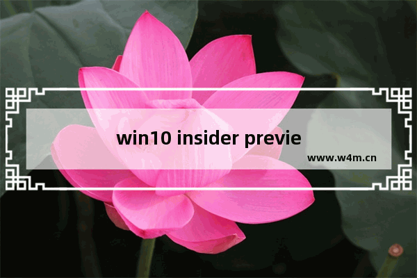 win10 insider preview升级正式版,