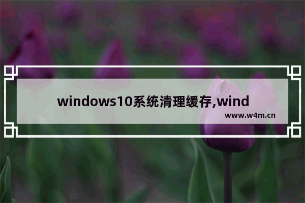 windows10系统清理缓存,windows10怎么清理系统缓存