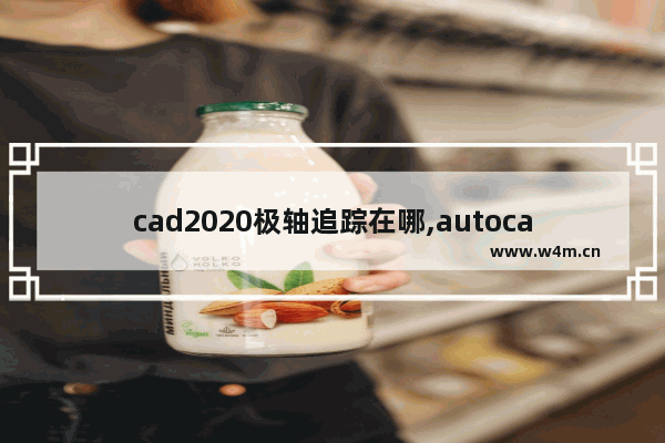 cad2020极轴追踪在哪,autocad极轴追踪的使用