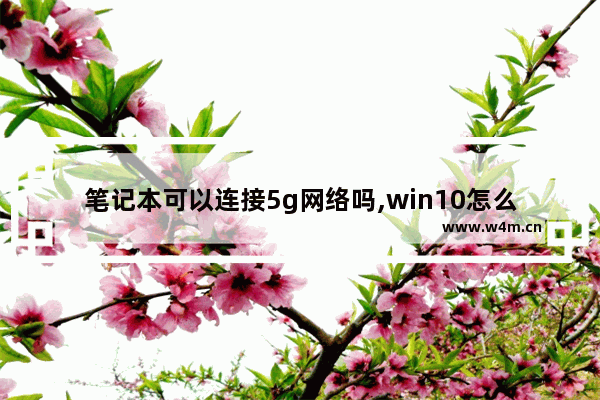 笔记本可以连接5g网络吗,win10怎么连接5g网络