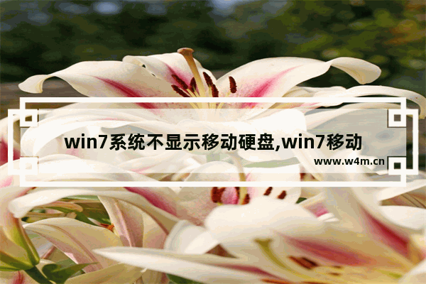 win7系统不显示移动硬盘,win7移动硬盘不显示