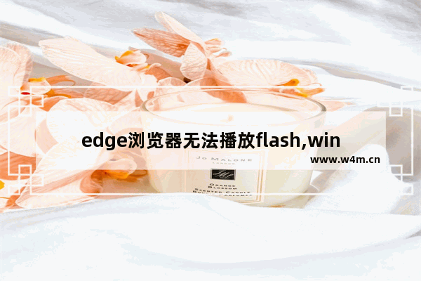 edge浏览器无法播放flash,win10下载flash还是看不了视频