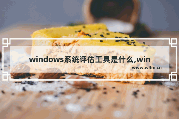 windows系统评估工具是什么,windows评估工具