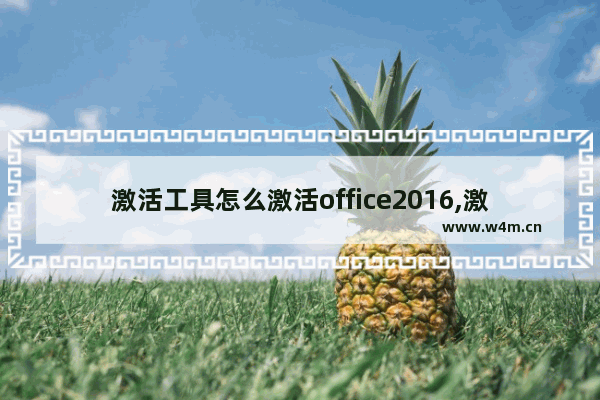 激活工具怎么激活office2016,激活工具怎么激活office