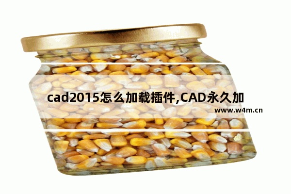 cad2015怎么加载插件,CAD永久加载插件_1