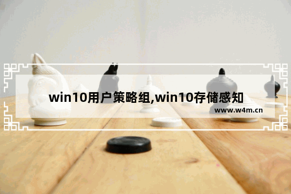 win10用户策略组,win10存储感知