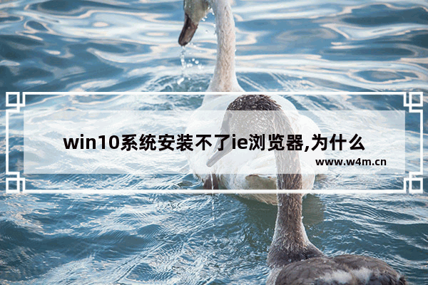 win10系统安装不了ie浏览器,为什么电脑不能安装ie10浏览器