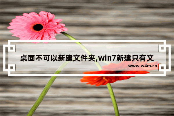 桌面不可以新建文件夹,win7新建只有文件夹