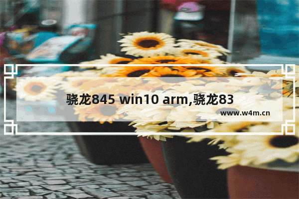 骁龙845 win10 arm,骁龙835运行win10_1