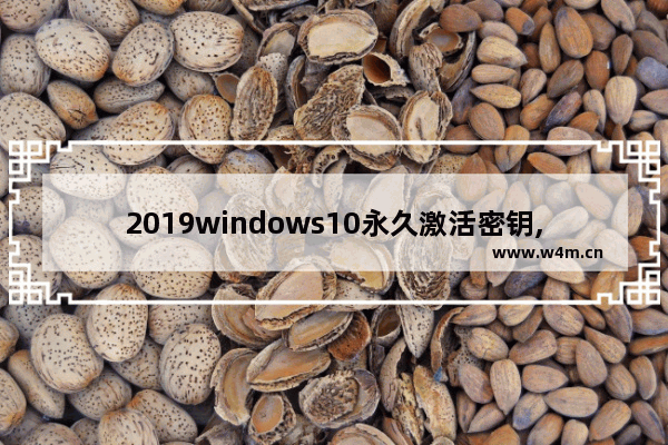 2019windows10永久激活密钥,windows10专业版激活密钥2019