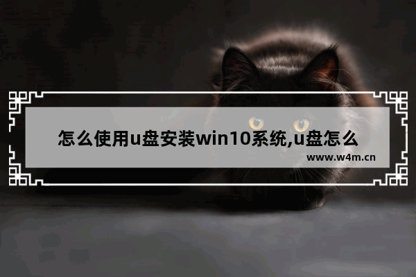 怎么使用u盘安装win10系统,u盘怎么安装windows10