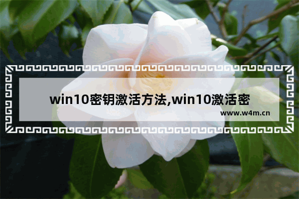 win10密钥激活方法,win10激活密钥怎么弄