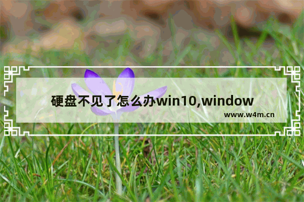 硬盘不见了怎么办win10,windows10无法安装到这个磁盘