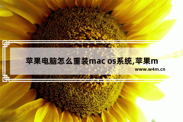 苹果电脑怎么重装mac os系统,苹果mac系统重装教程