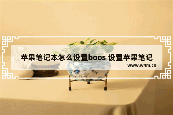 苹果笔记本怎么设置boos 设置苹果笔记本的启动项