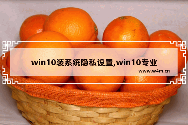 win10装系统隐私设置,win10专业版没有安全中心