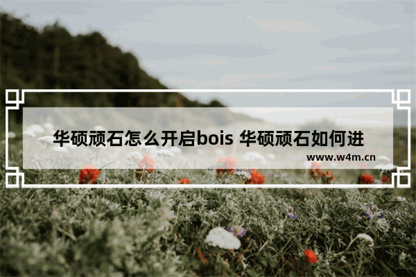 华硕顽石怎么开启bois 华硕顽石如何进入BIOS设置？