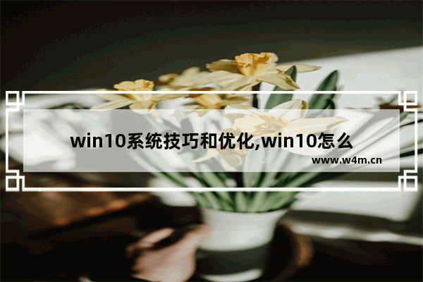 win10系统技巧和优化,win10怎么系统优化