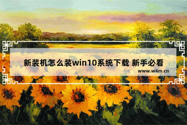 新装机怎么装win10系统下载 新手必看！Win10系统安装教程