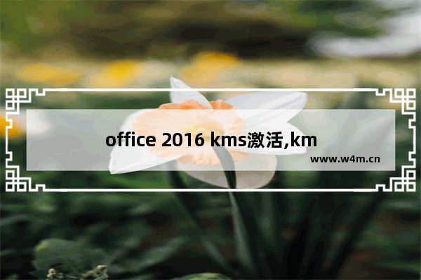 office 2016 kms激活,kms激活office使用教程