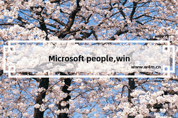 Microsoft people,windows people