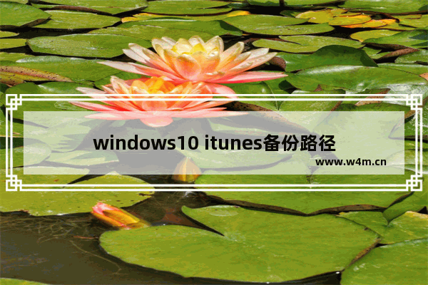 windows10 itunes备份路径,怎么更改itunes备份文件路径win10