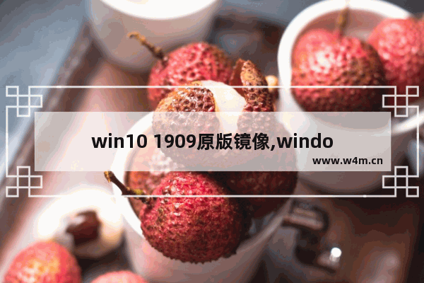 win10 1909原版镜像,windows10 1909镜像_2