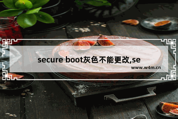 secure boot灰色不能更改,secure boot mode灰色的修改不了怎么办