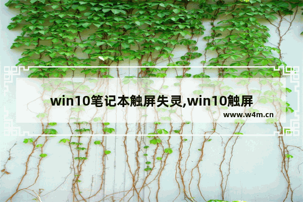 win10笔记本触屏失灵,win10触屏没反应