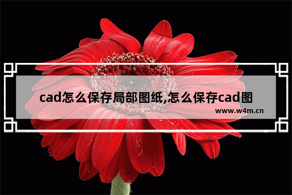 cad怎么保存局部图纸,怎么保存cad图纸里面单个图纸