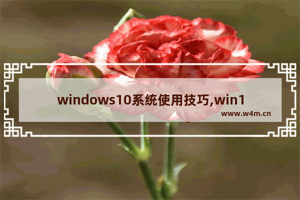 windows10系统使用技巧,win10系统小技巧_1