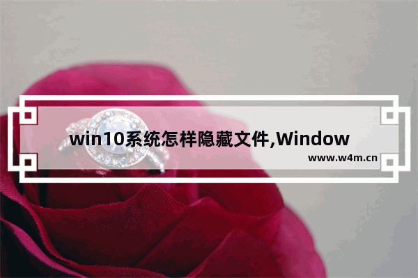 win10系统怎样隐藏文件,Windows10隐藏文件