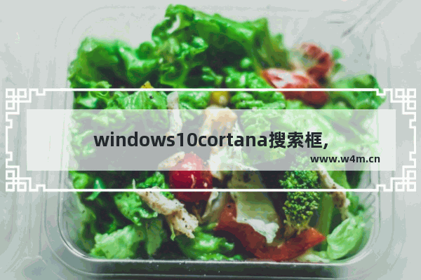 windows10cortana搜索框,win10怎么关闭cortana搜索框