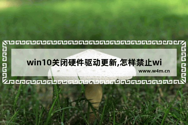 win10关闭硬件驱动更新,怎样禁止win10更新驱动